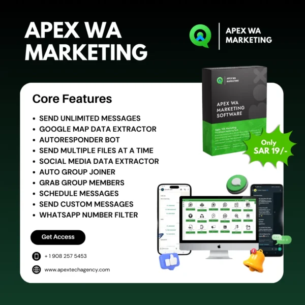 Apex Wa Marketing Software for WhatsApp Marketing