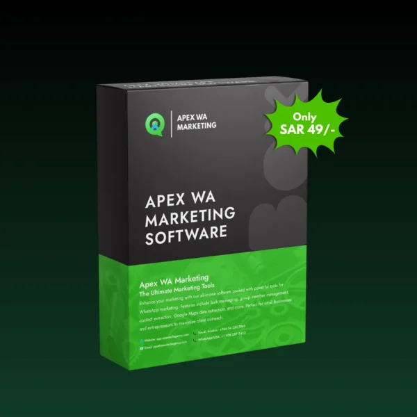 Apex Wa Marketing Software for WhatsApp Marketing