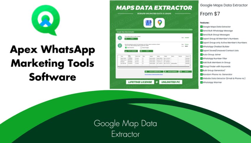 Best Google Map Data Extractor
